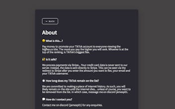 The TikTok Flex List gallery image