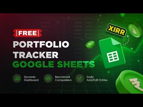 Google Sheet Portfolio Tracker gallery image