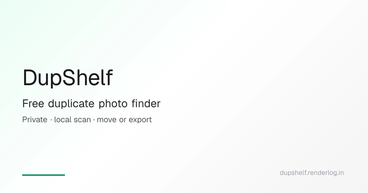 DupShelf screenshot 1