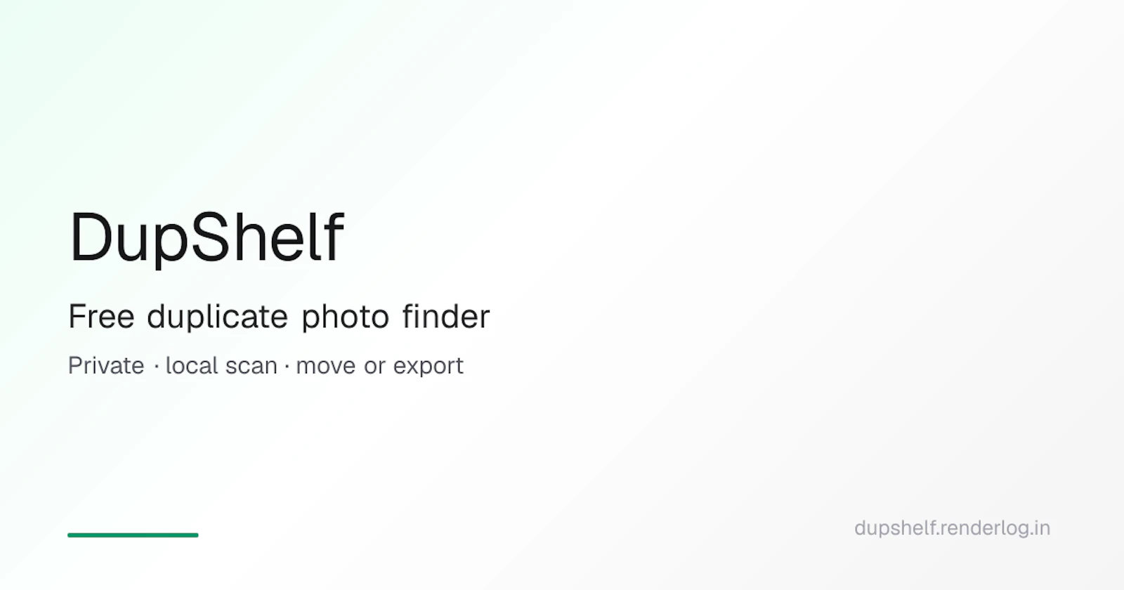DupShelf screenshot 1