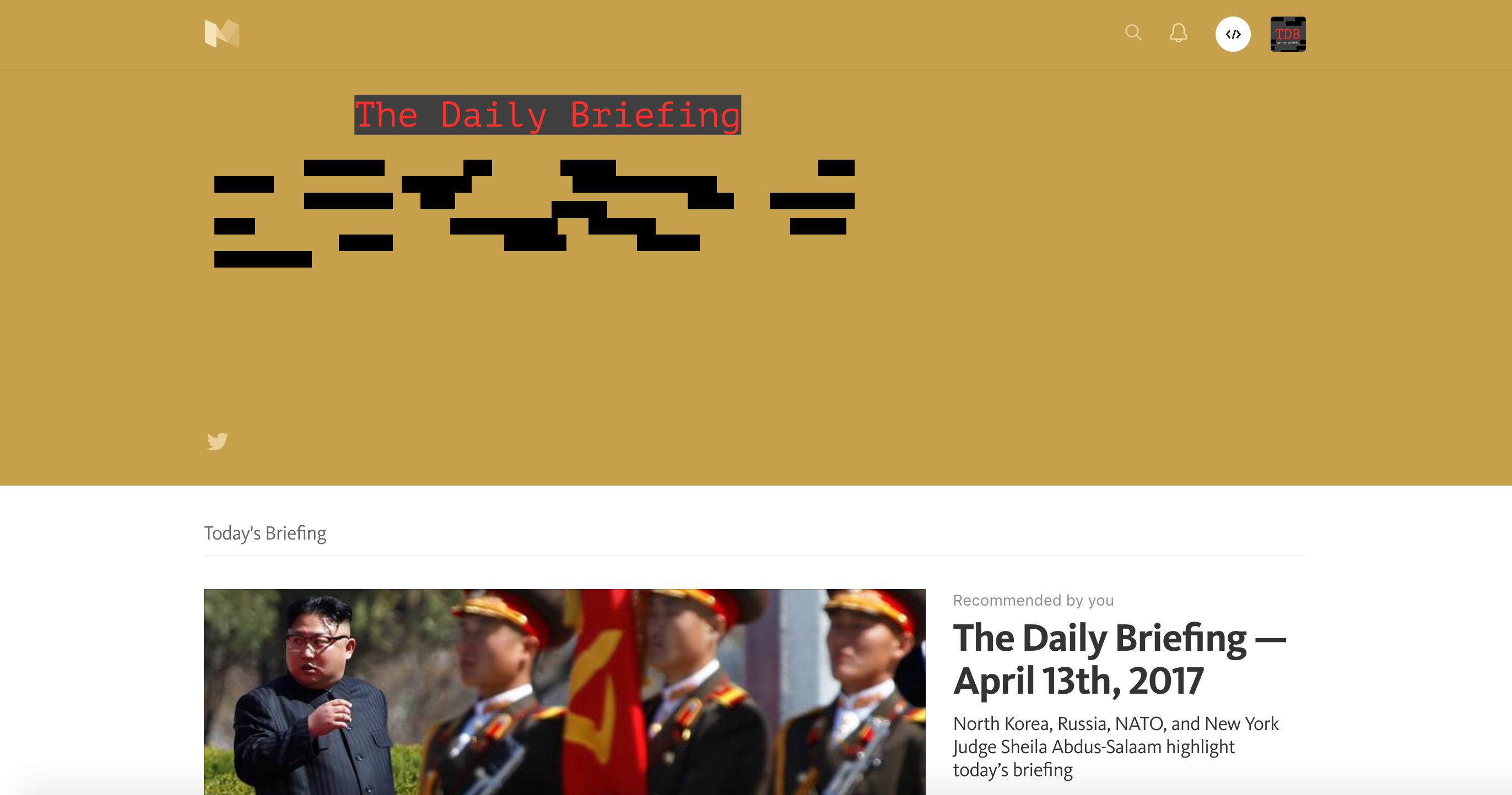 The Daily Briefing gallery image