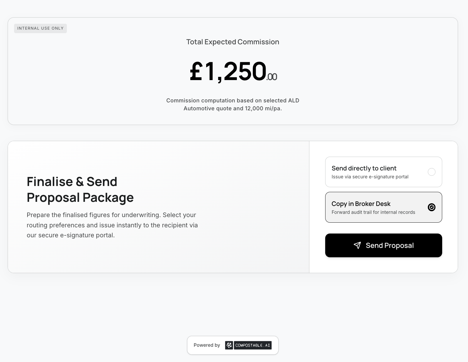 Compostable AI gallery image