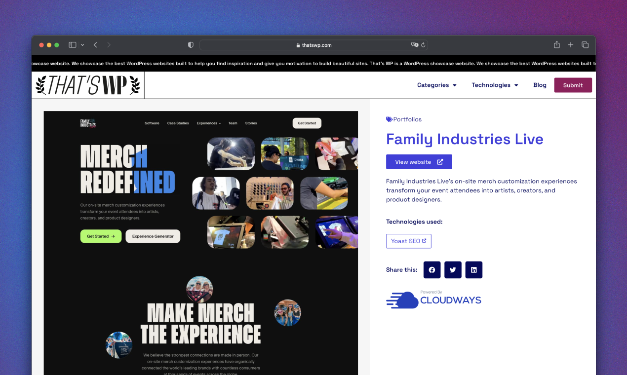 That's WP media 3