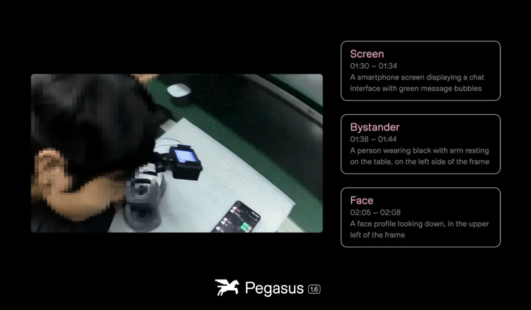 Pegasus 1.6 by TwelveLabs gallery image