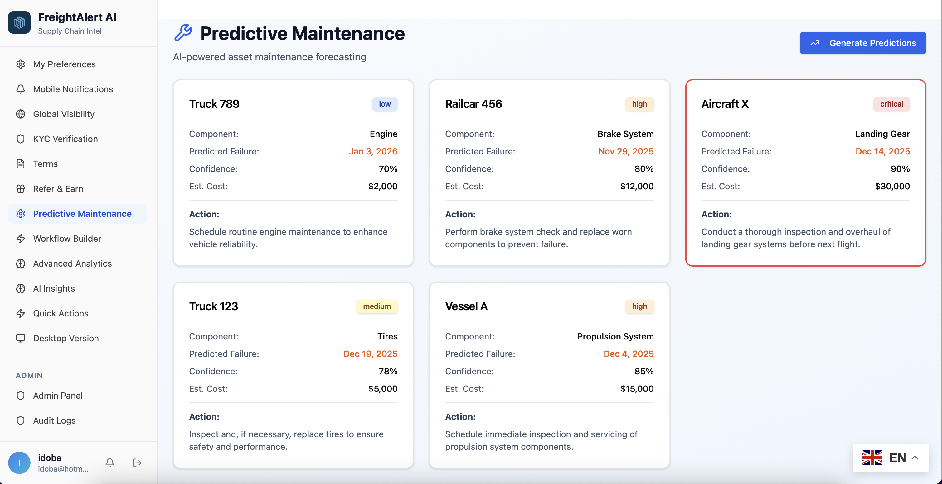 FreightAlert AI gallery image