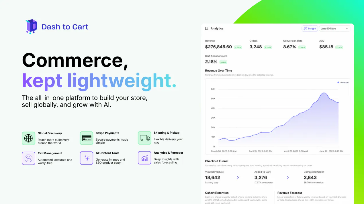 Dash to Cart 2.0 product