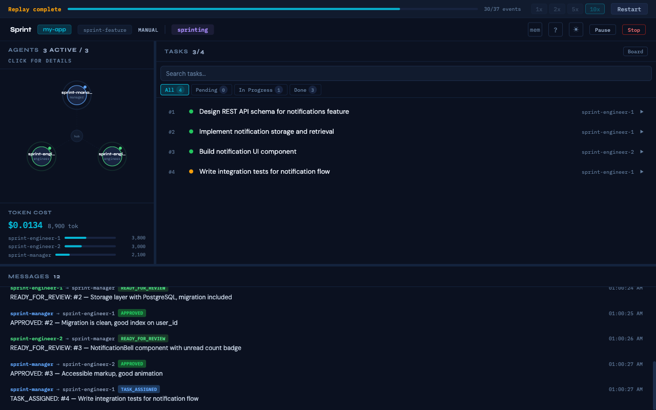TeamClaude - Screenshot 2 showing product features and functionality