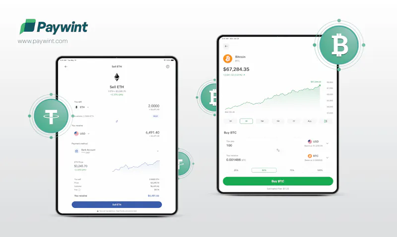 Paywint Crypto Wallet screenshot 2