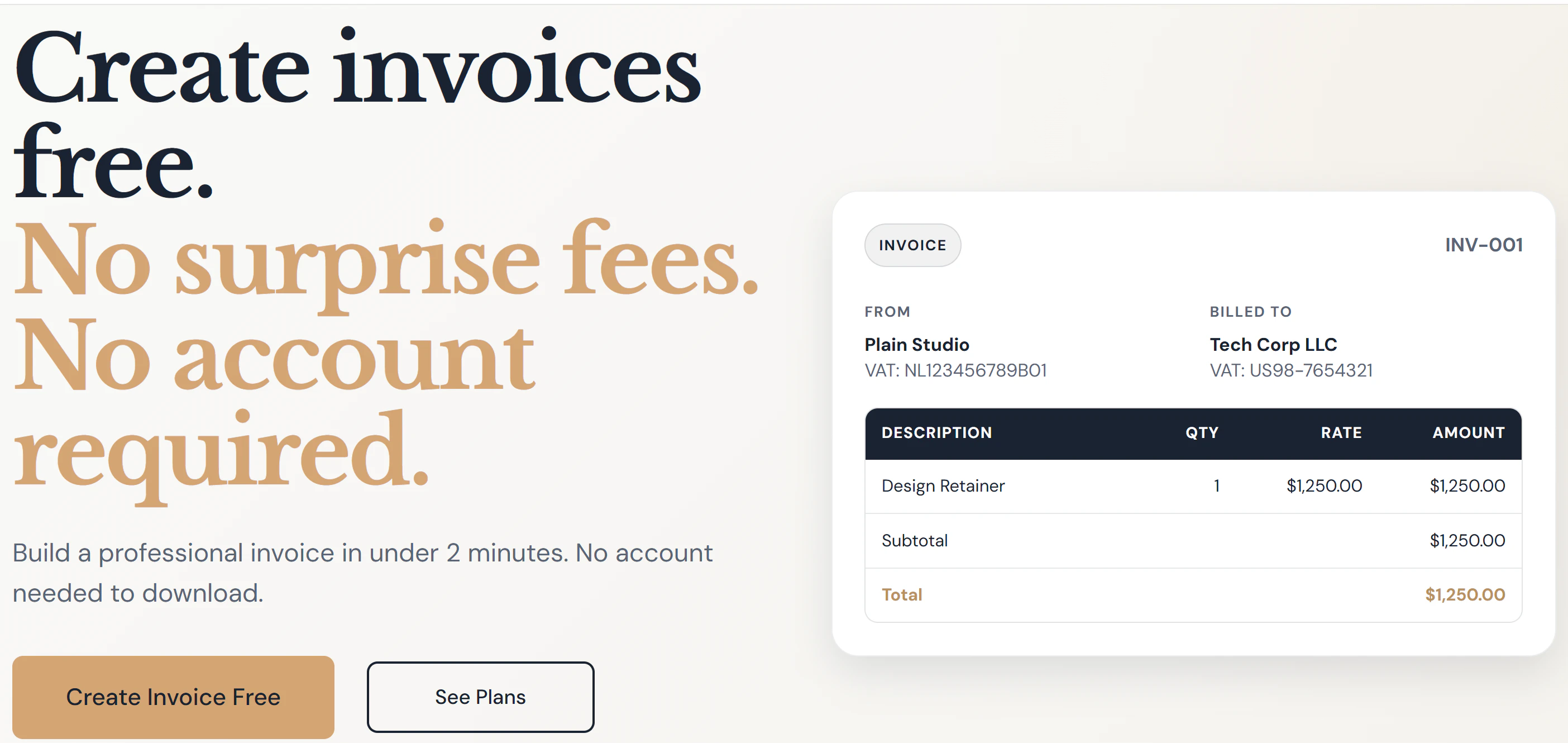 Plainstatement Public Launch