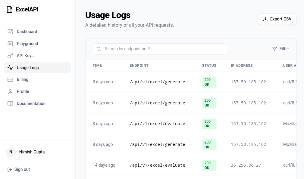 ExcelAPI gallery image
