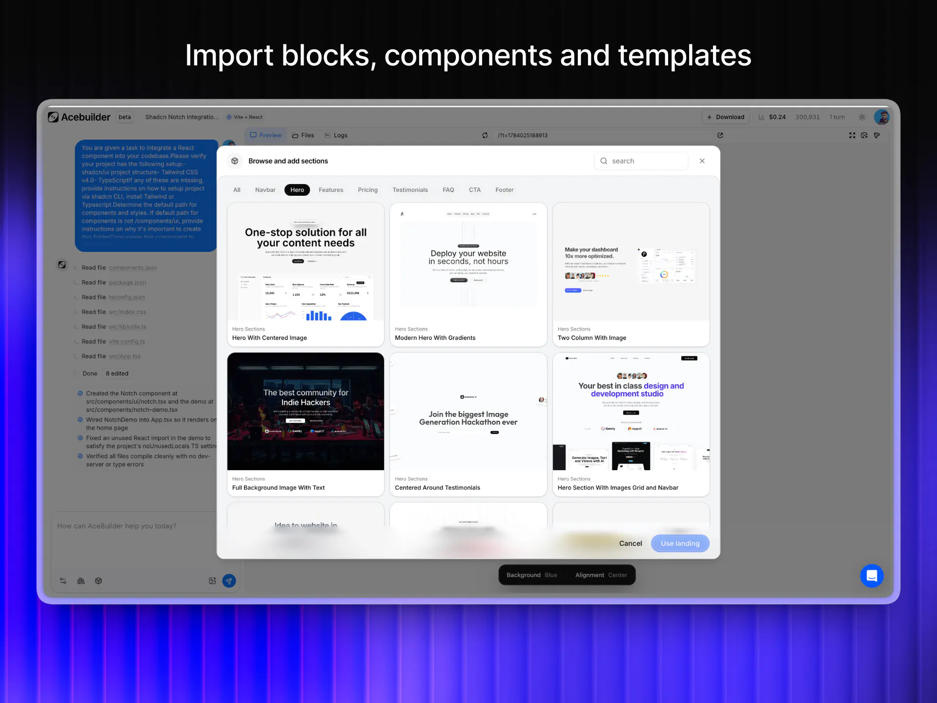 Acebuilder screenshot 4