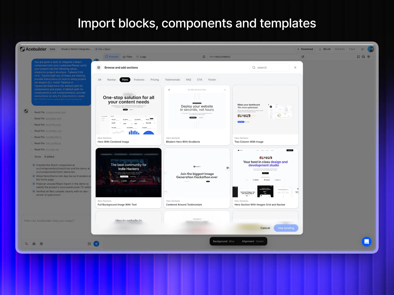Acebuilder screenshot 4