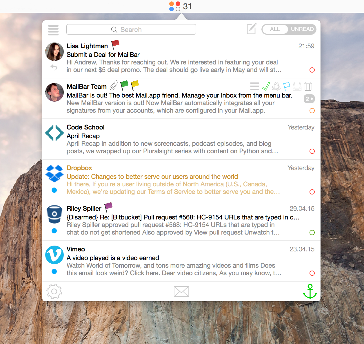 MailBar gallery image