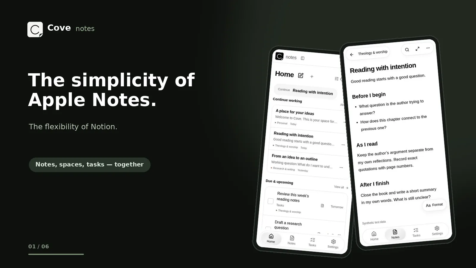 Cove Notes screenshot 2