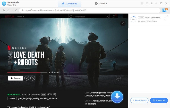 Mídia 6 de Downloade de vídeo de vídeo de vídeo de vídeo - Faça o download de vídeos de diferentes plataformas de streaming.