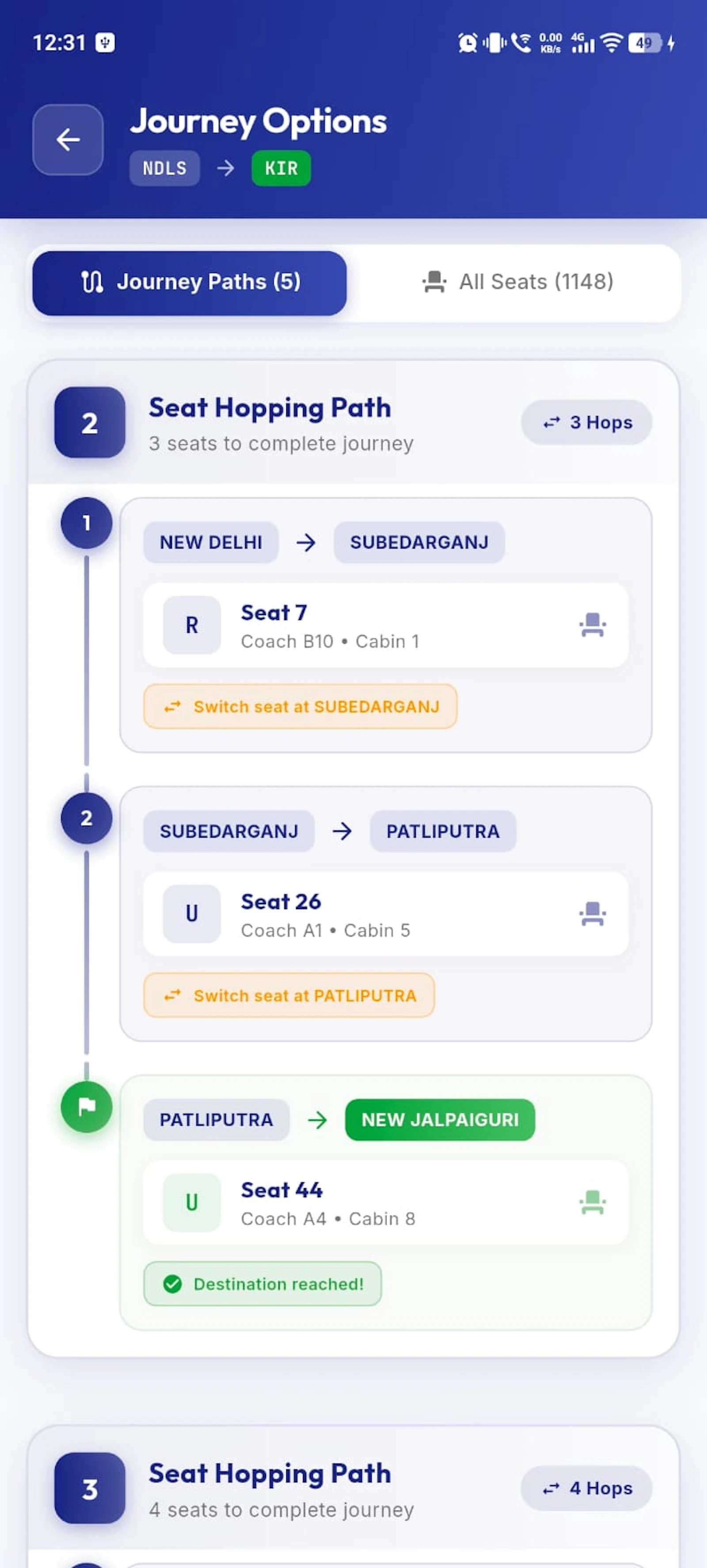 GapSeat screenshot 3