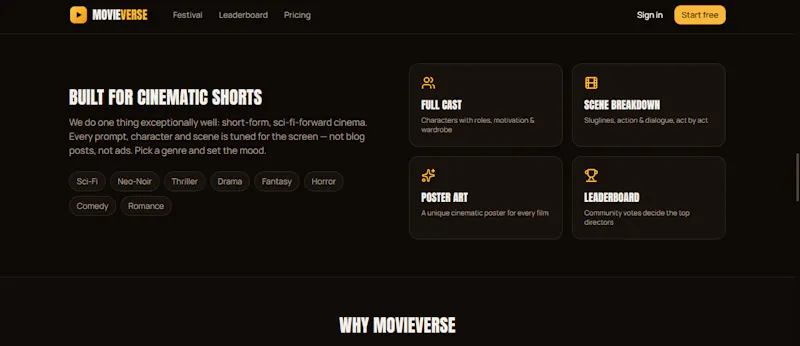 MovieVerse AI screenshot 5