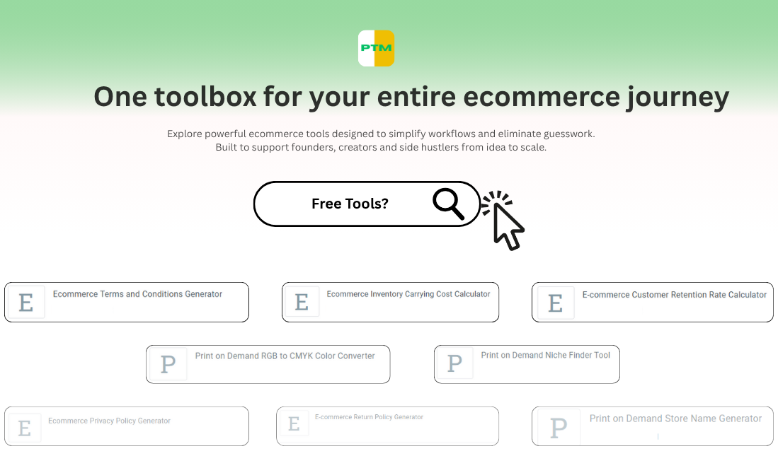 E-commerce Toolsuite - Big Update - Main product screenshot demonstrating key features and user interface