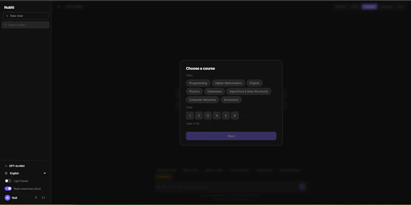 NullAi - Ai homework solve screenshot 2