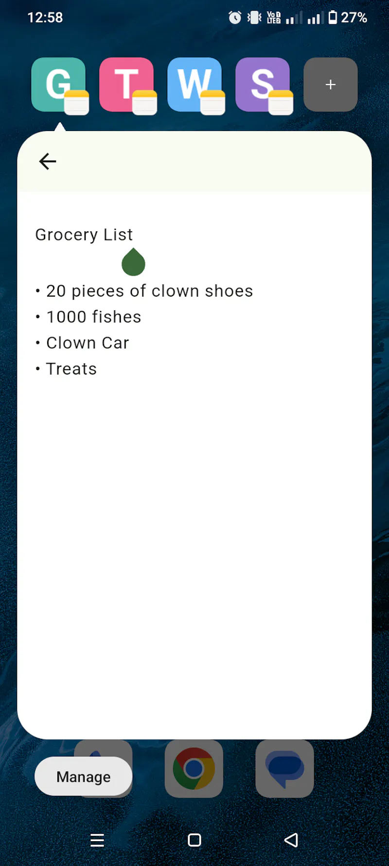 Chathead Notes screenshot 2