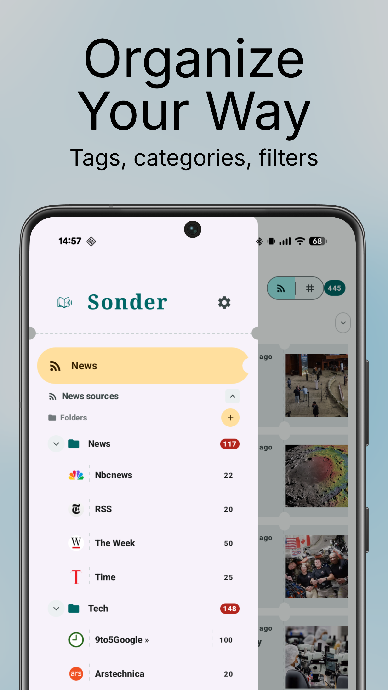 Sonder: Your RSS Narrator gallery image