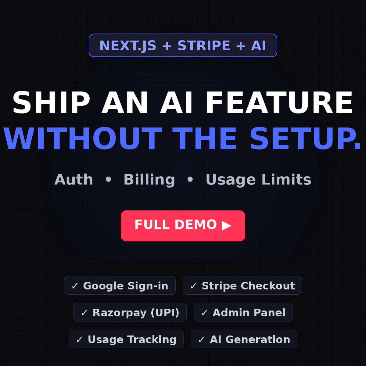 Next.js SaaS Boilerplate