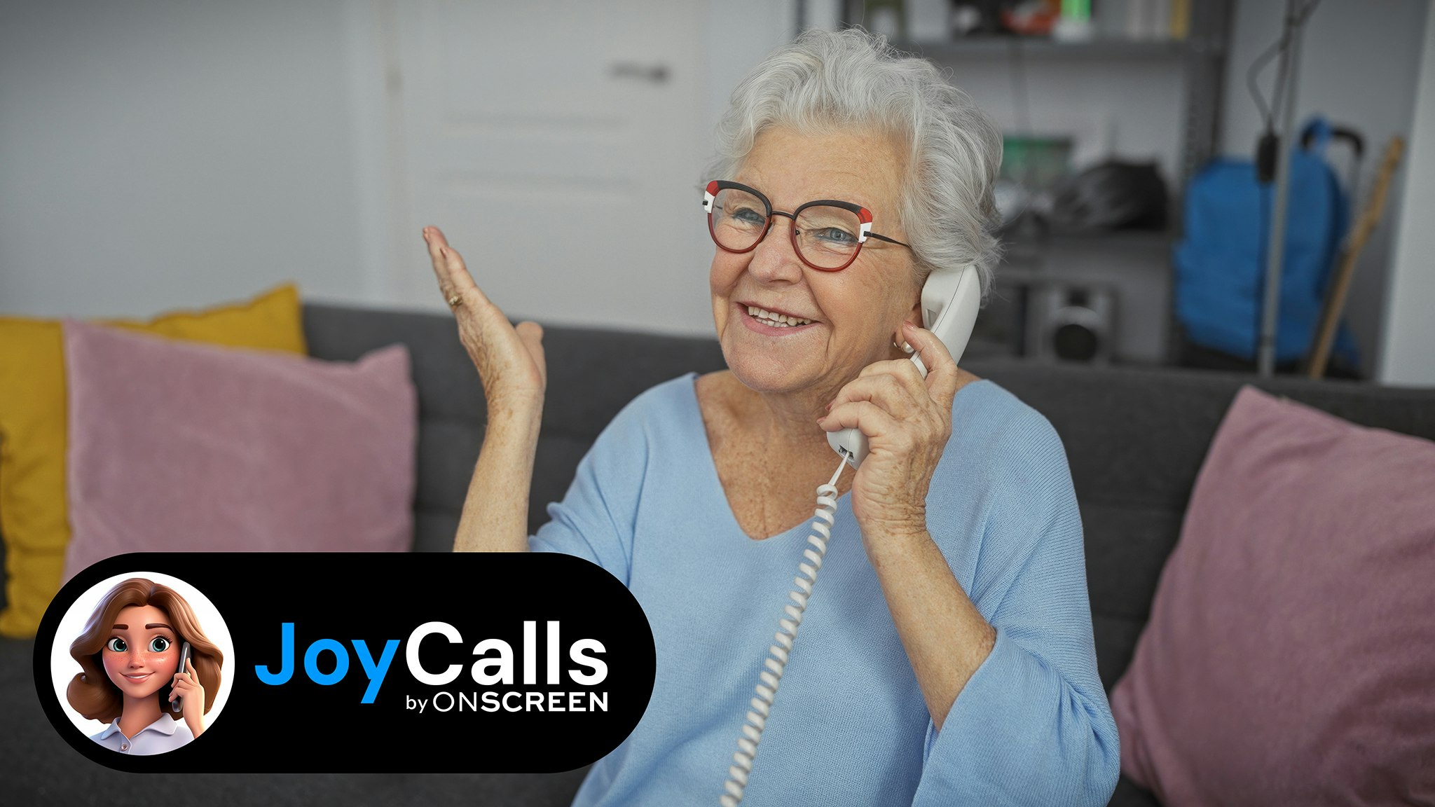 Joycalls - AI Companion para personas mayores - Tranquilidad ... una llamada a la vez. media 3