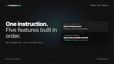 ContextsBase - Backlog for Coding Agents gallery image