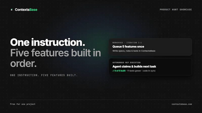 ContextsBase - Backlog for Coding Agents screenshot 2
