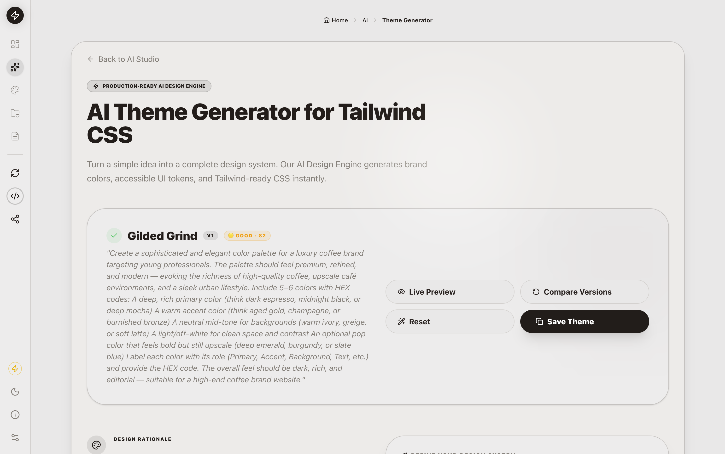 TailwindThemeMaker gallery image