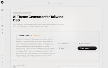 TailwindThemeMaker gallery image