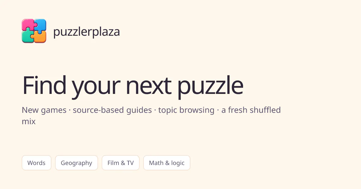 Puzzler Plaza gallery image