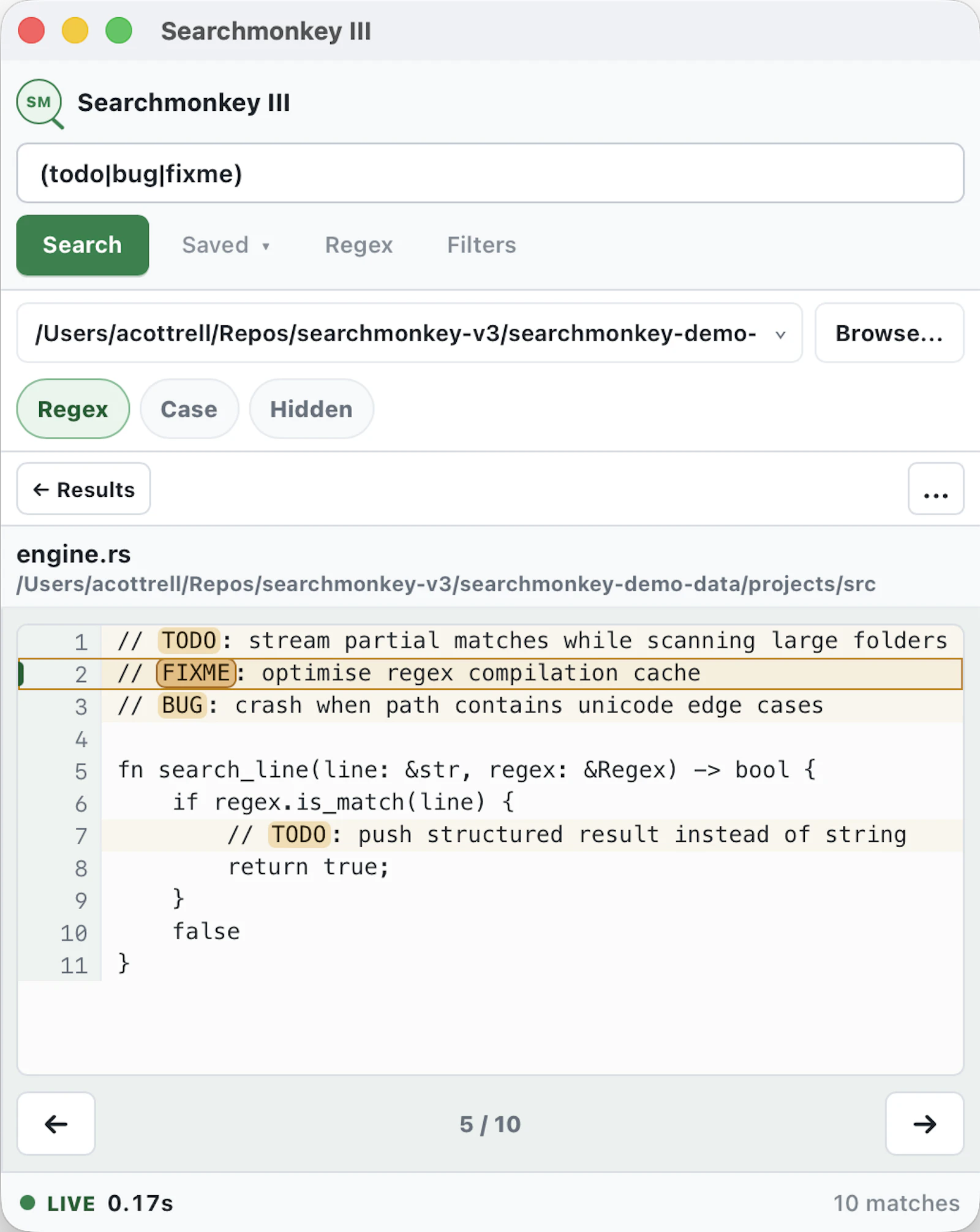 Searchmonkey III screenshot 2