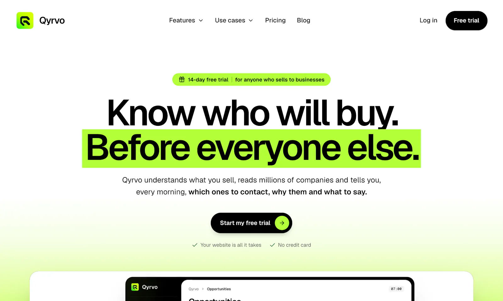 Qyrvo screenshot 2