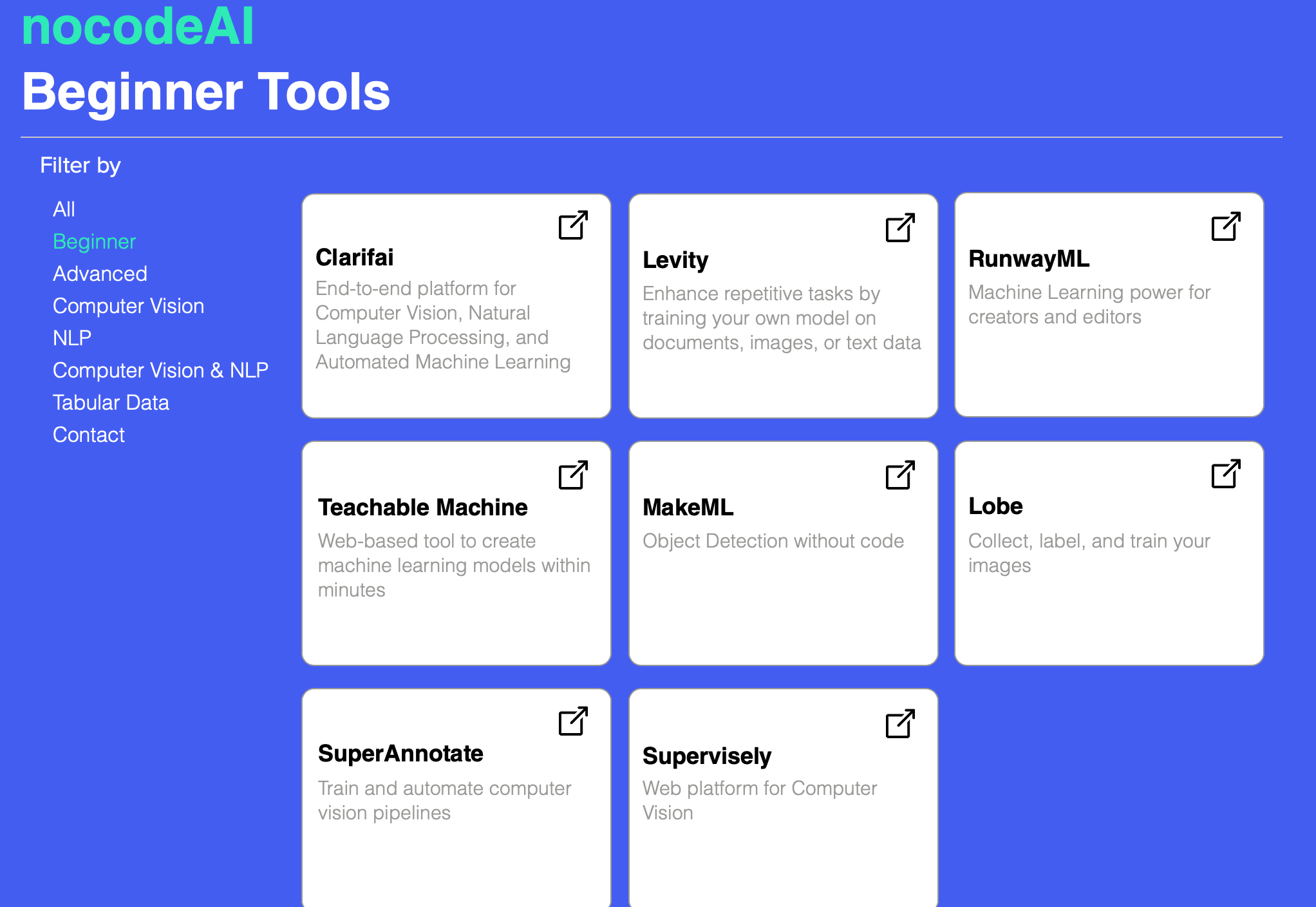 nocodeAI gallery image