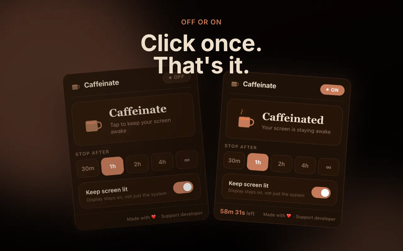 Caffeinate — Keep Screen Awake gallery image