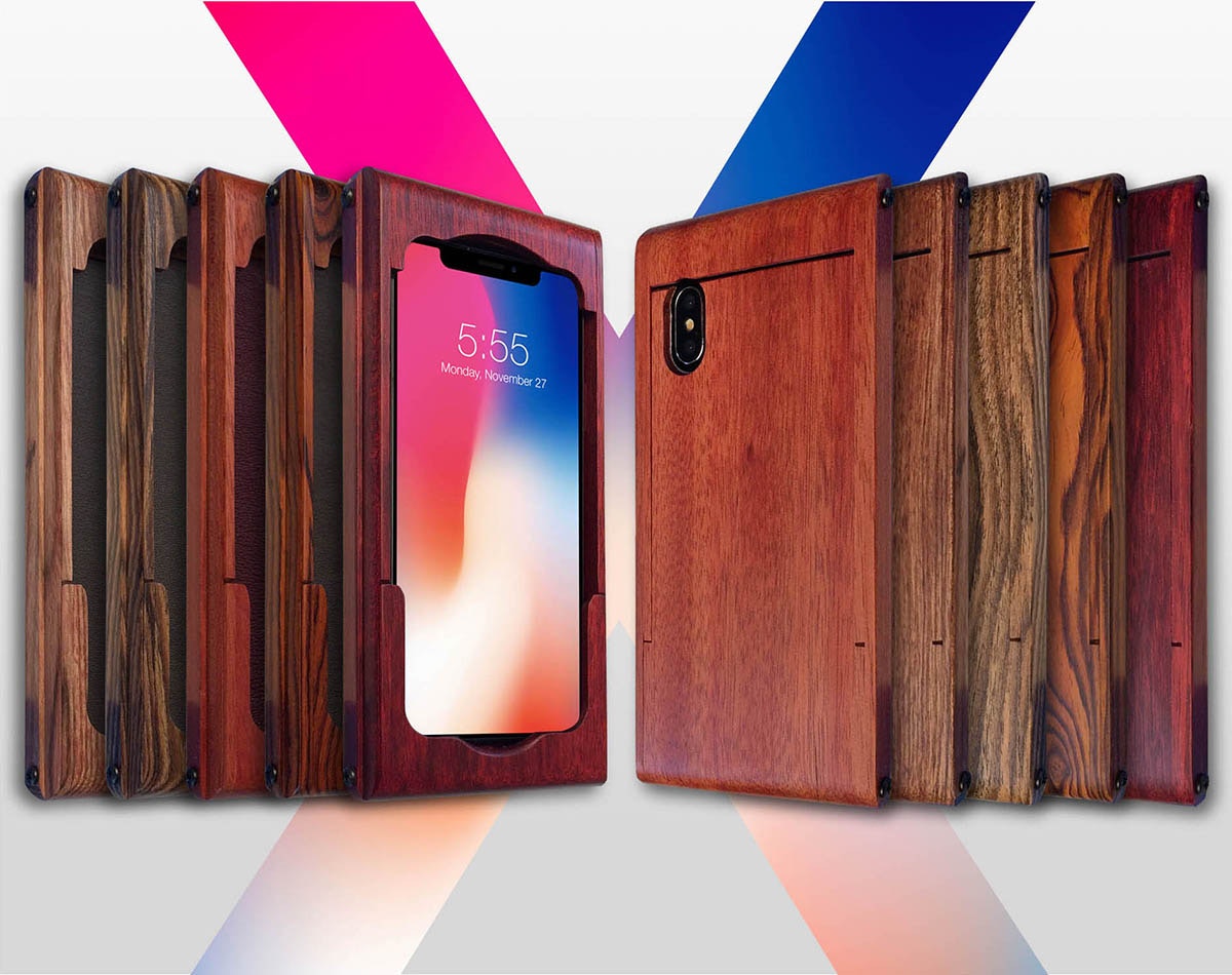 The Presidential Edition Luxury Phone Case hand made in Exotic Hardwood