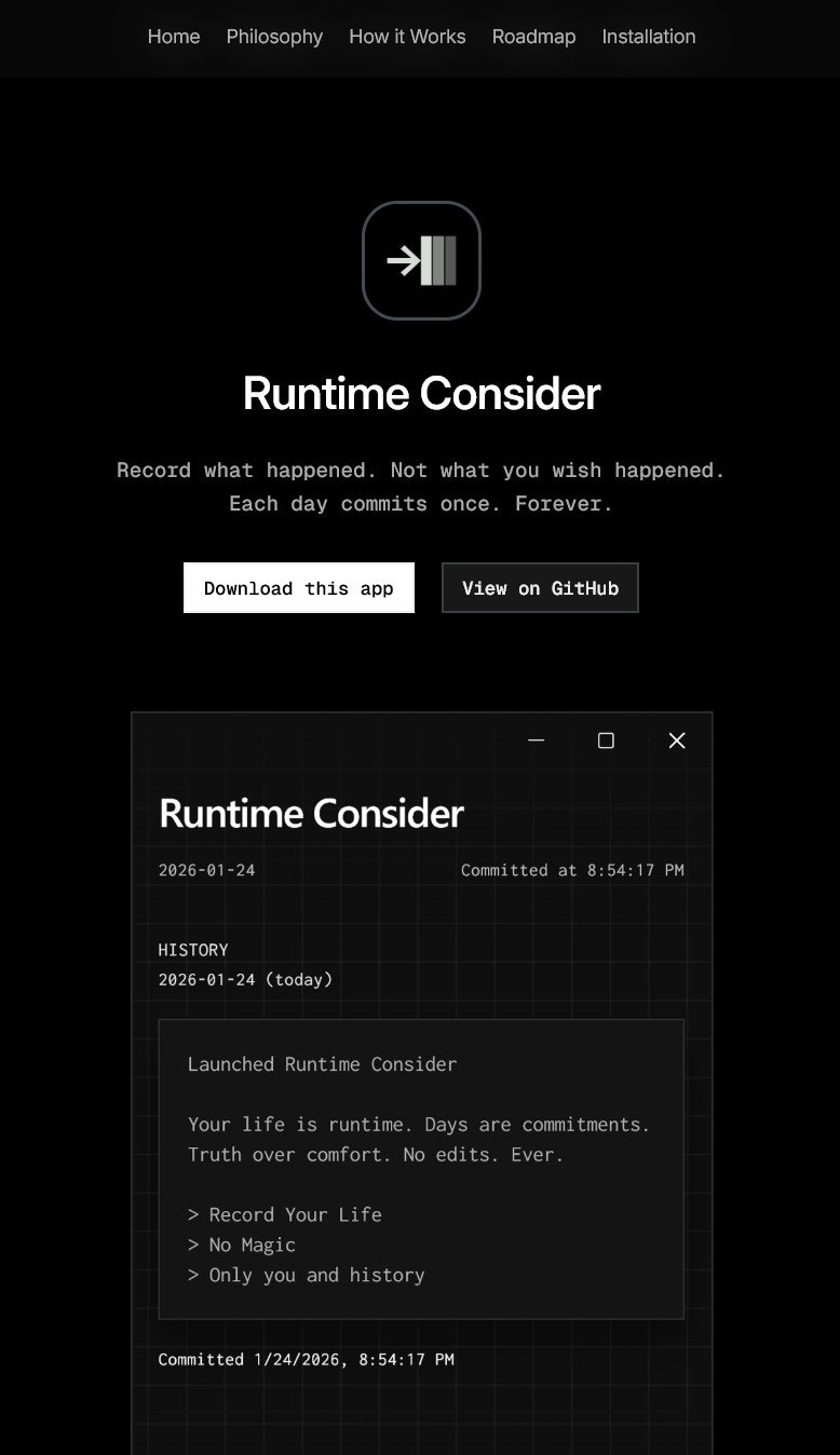 Runtime Consider gallery image