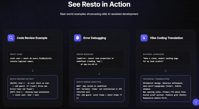 Resto screenshot 3