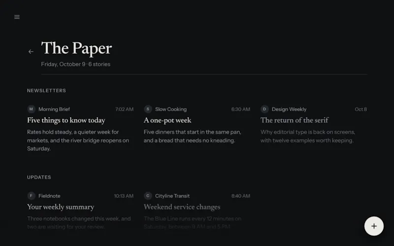 Umbra Mail screenshot 6