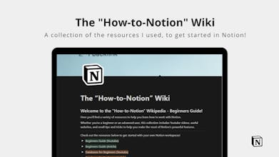 The "How-To-Notion" Wiki gallery image