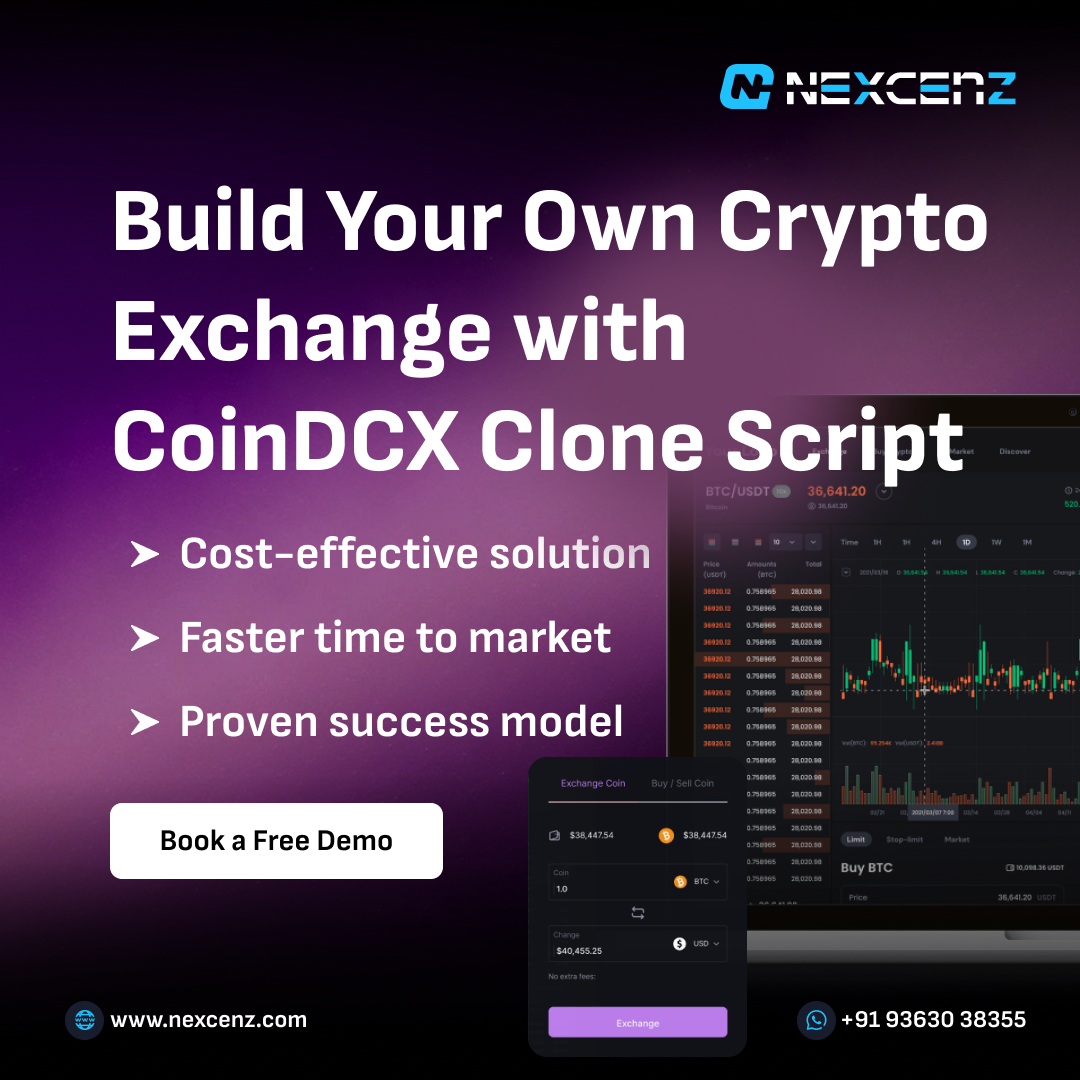 وسائط Coindcx Clone Script - قم ببناء تبادل التشفير الخاص بك مع متعددة 2