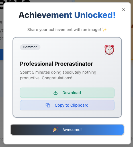 Useless Achievements gallery image