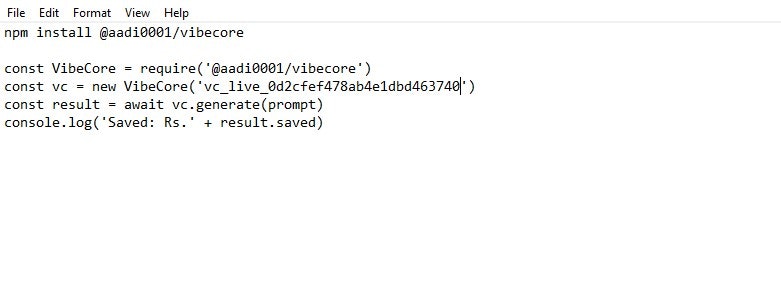 VibeCore gallery image