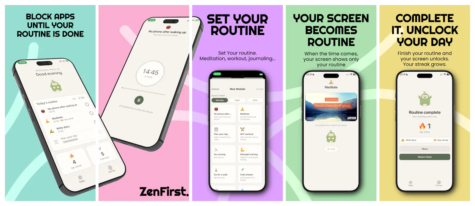 ZenFirst - One thing at a time. screenshot 2