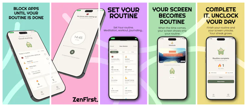 ZenFirst - One thing at a time. screenshot 2