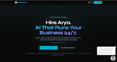 Aryaβ AI workforce for small businesses. gallery image