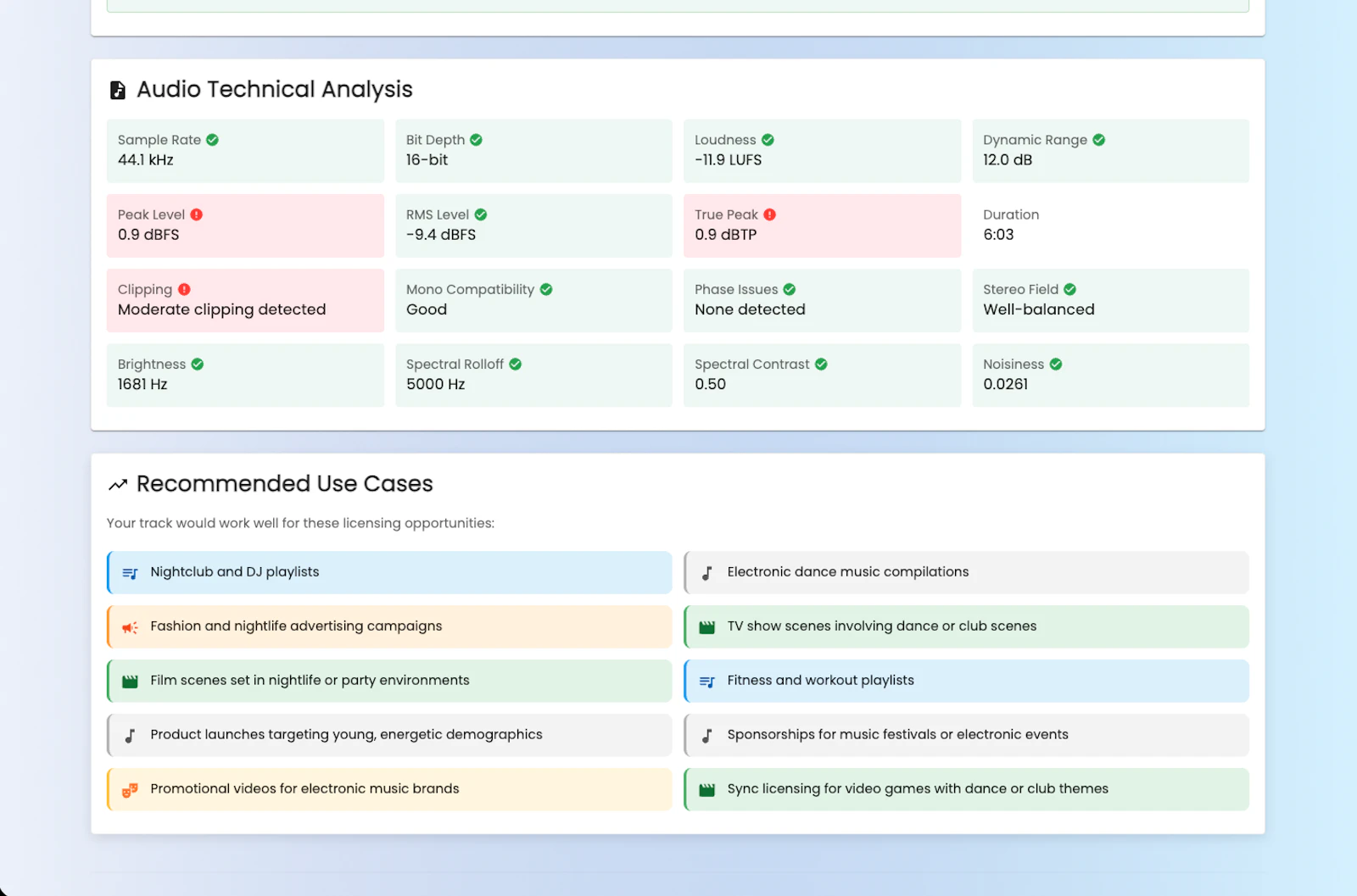 DropTrack Music Analyzer screenshot 6