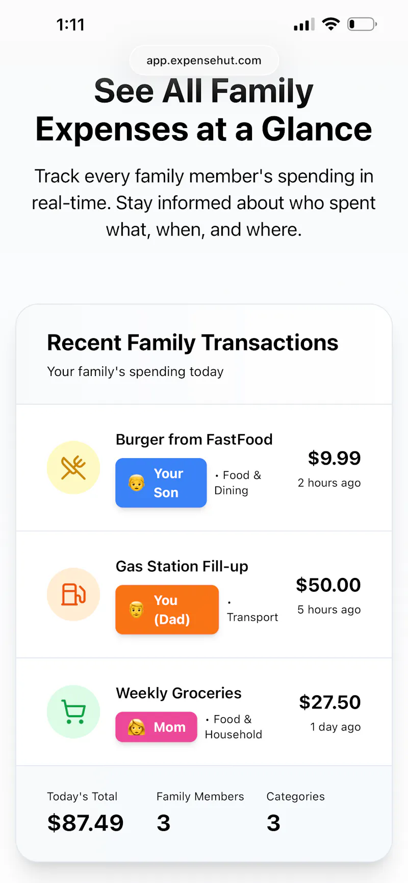 ExpenseHut screenshot 2
