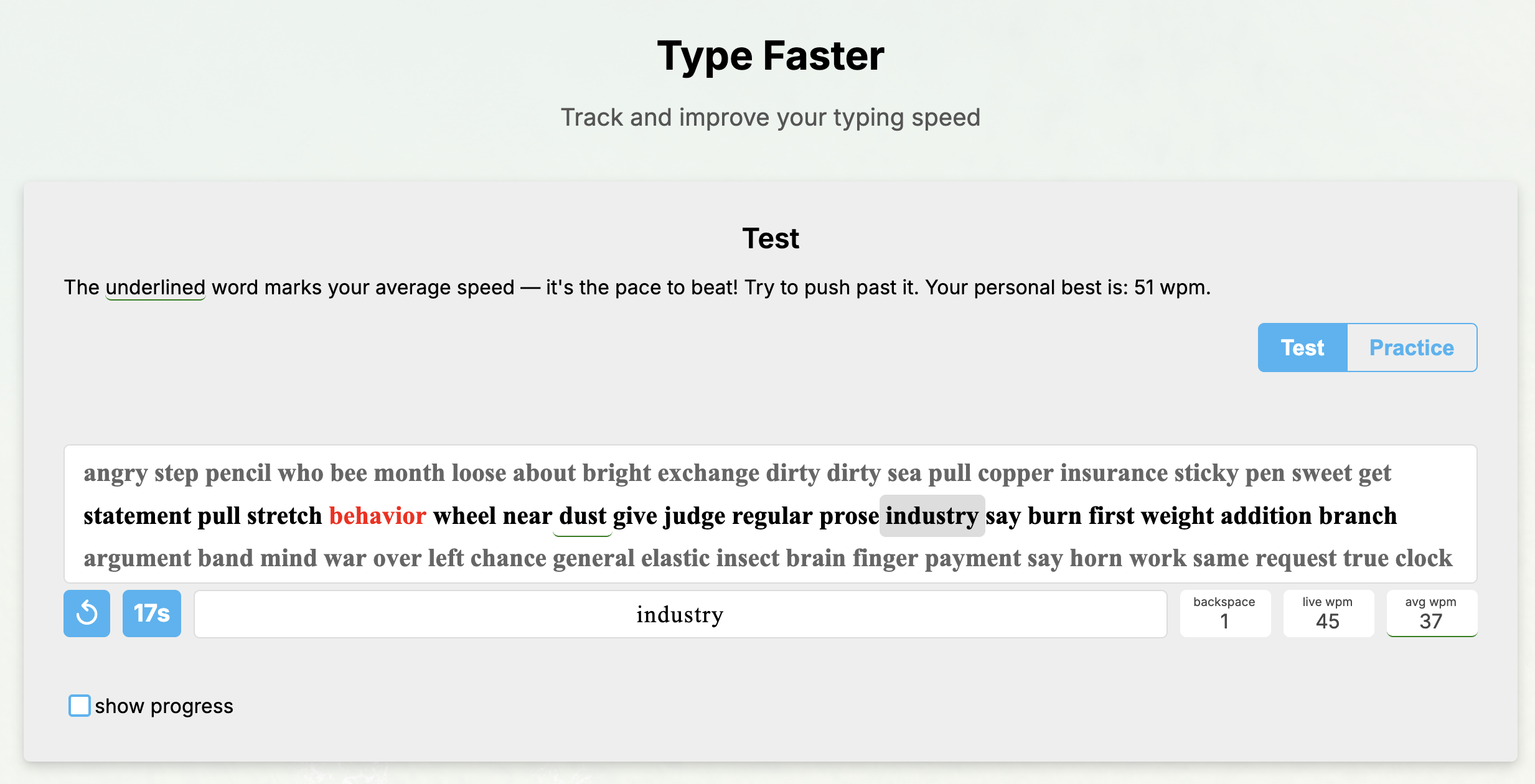 TypeFaster gallery image